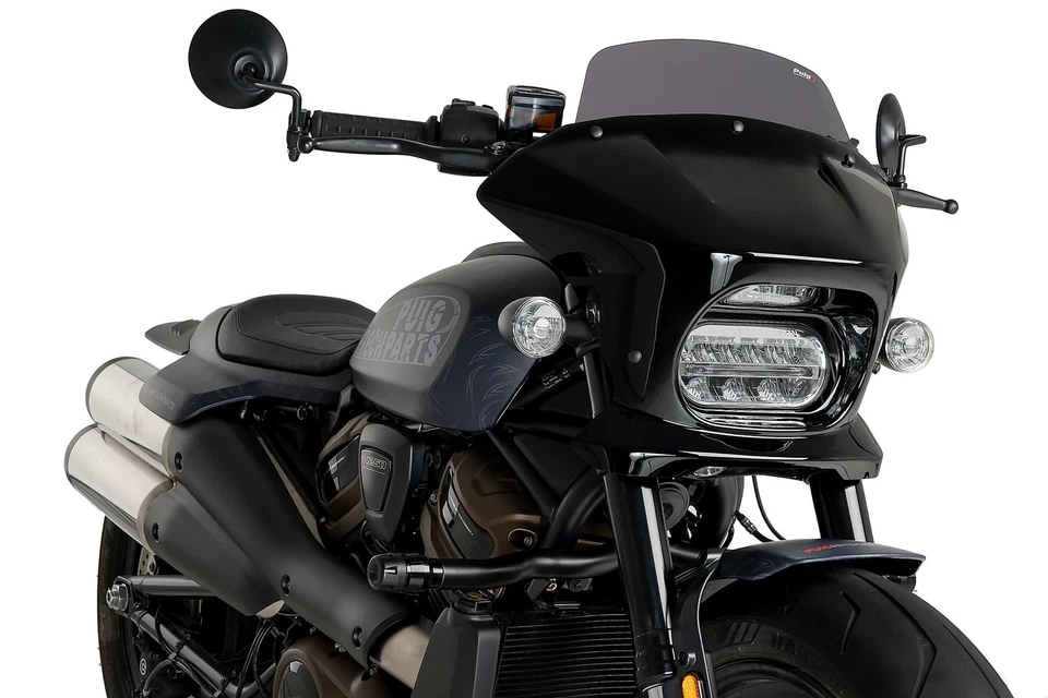 Puig Fury pour Harley davidson SPORTSTER S RH1250S Teinté foncé - Photo 1/1