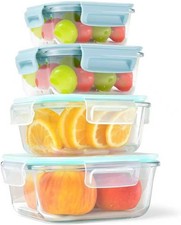 Glass, Lebensmittelbehälter,Frischhaltenedosen mit deckel,Gefrierdosen