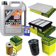 INSPEKTIONSKIT FILTER LIQUI MOLY ÖL 5L 5W-30 für KIA Cee'D SW ED 1.6 CRDi 115