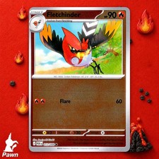 Fletchinder Reverse Holo 13/88 Perfect Order Common Pokemon TCG Card Near Mint