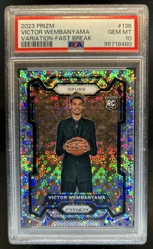 Victor Wembanyama 2023 Panini Prizm Victor Wembanyama #136B Rookie