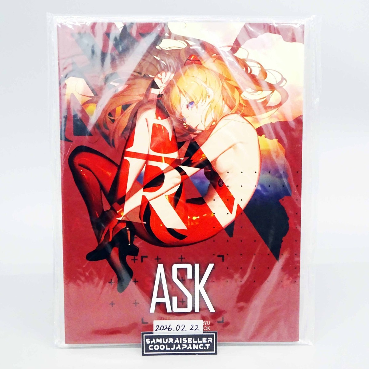 ASK Asuka Illustration Book Eva Neon Genesis EVANGELION SEIKEI