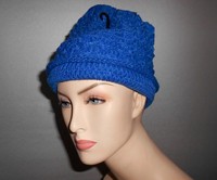 "Beanie WintermüTze \"Blau\" StrickmüTze Warm Weich Damen Herren MüTze Unisex Neu"