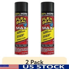 Aerosol Rubber Sealant 2 Pack Waterproof Flexible Heavy Duty Repair Coating New