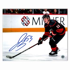 Jackson Blake Autographed Carolina Hurricanes Home Horizontal 8x10 Photo