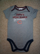  2025-2026 Chicago Bears nfl INFANT BABY NEWBORN Jersey Shirt 18M 18 M Months
