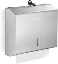Paper Towel Dispenser Wall Mount Commercial, C Fold Multifold Hand Paper Towel D