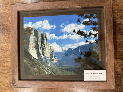 Beautiful capture of El Capitan & Half dome in the distance at Yosemite National