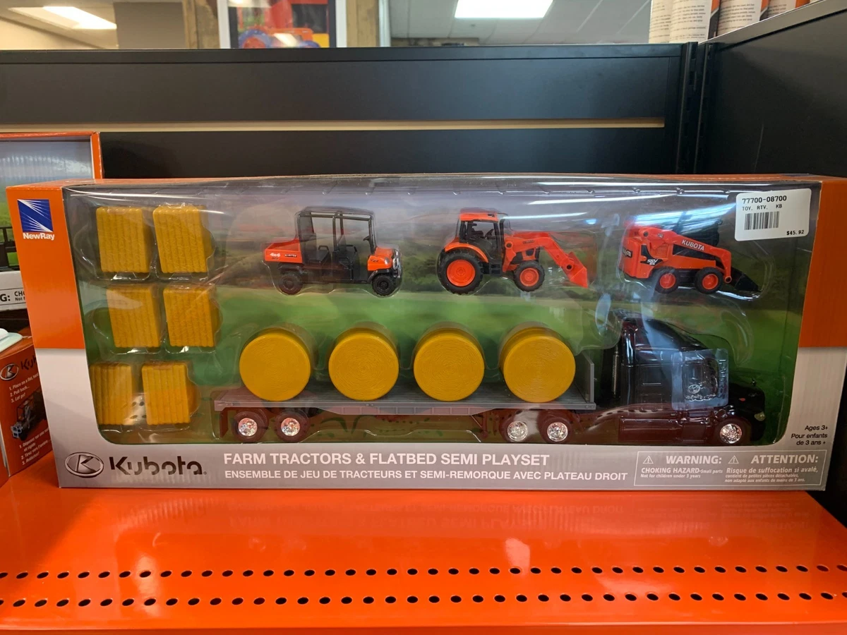 Kubota 1:32 Tractor Contemporary Manufacture Diecast Farm Vehicles