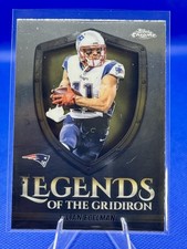 2025 Topps Chrome Legends of the Gridiron Julian Edelman Patriots LOG-24