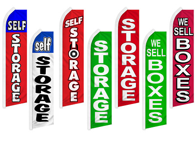 Self Storage Swooper Feather Flutter Flag Storage Supplies
