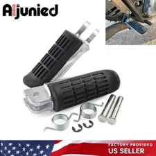Front Foot Pegs Footrest Adapters for HONDA CBR250R 500R CB500F/X GROM MSX 125
