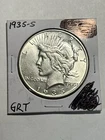 1935-S Peace Dollar Choice UNC Better Date Final Year Issue