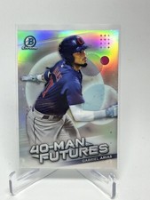 2021 Bowman Chrome Baseball Gabriel Arias 40-Man Futures #FMF-28 Indians