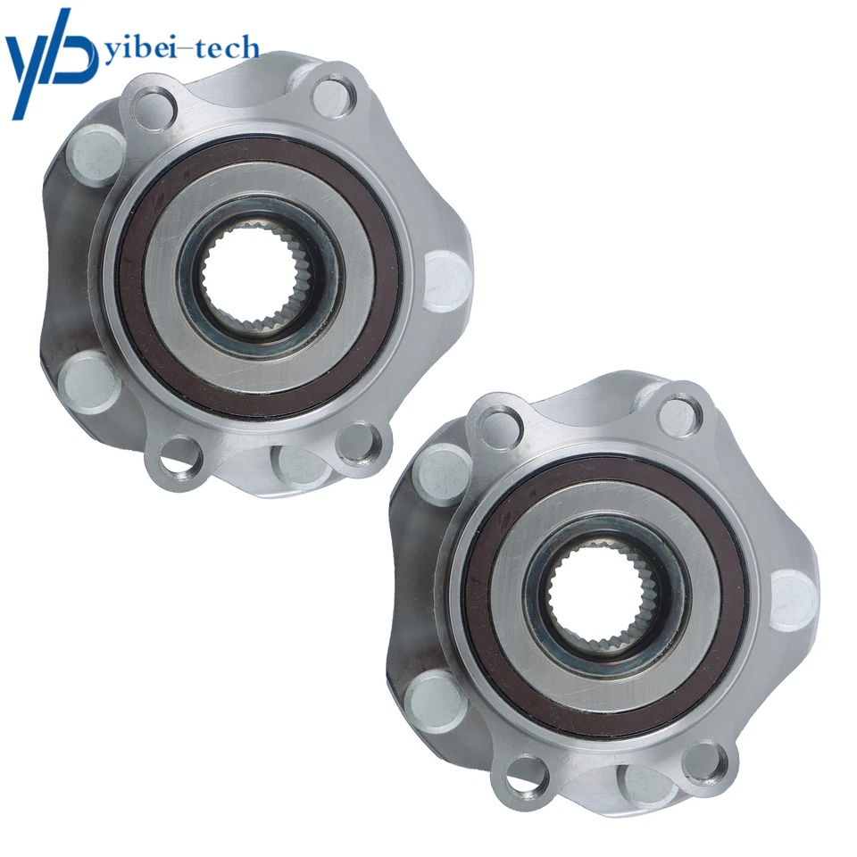 Par de cojinetes de cubo de rueda delantera para Nissan Rogue 2014-2023 Rogue Sport 2017-2022 Foto 4 de 4