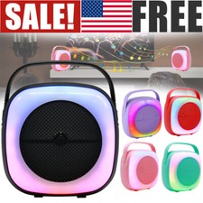 6.5" Wireless Portable Bluetooth Speaker Kids Mini LED USB Rechargeable Speaker