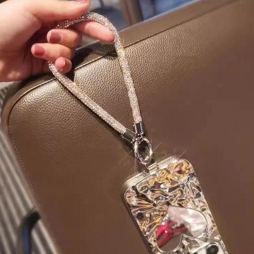 Chaîne de poignet diamant - lanière de téléphone courtes longues sangles de téléphone pour accès au téléphone D6K3 - Photo 19 sur 35