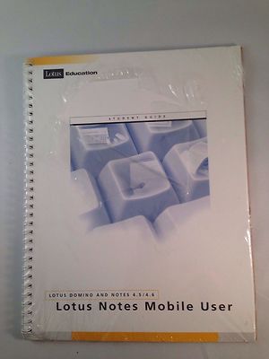 Lotus Notes Mobile User Lotus Domino Notes 4.5 4.6 Lotus Education Student Guide