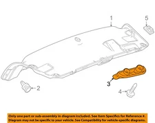 GM OEM 10-17 Cruze Limited Trunk Lid Interior Trim-Pull Handle 95460708