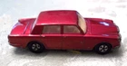 1969  Lesney Matchbox #24 Rolls Royce Silver Shadow Superfast red