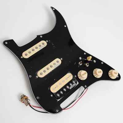 Prewired Loaded Pickguard for Fender Strat Guitar Wilkinson Alnico 5 Pickup Set