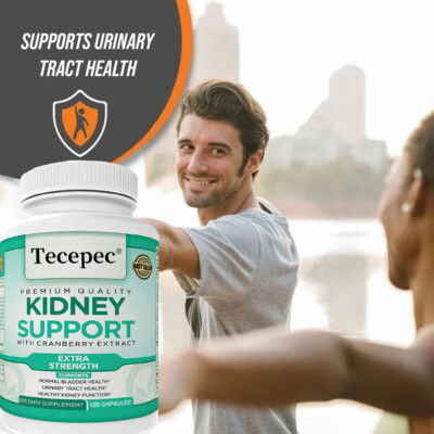 Kidney Support Provides Cleansing Detoxification Repair Health 30-120 Capsules