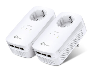 TP-Link AV1300 Gigabit Powerline Adapter Kit Steckdose 1200Mbit/s 3xRJ-45