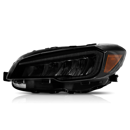 Pair For 2015-2021 Subaru WRX Headlights W/Dynamic Turn Signal Full LED STI L+R - Picture 2 of 17