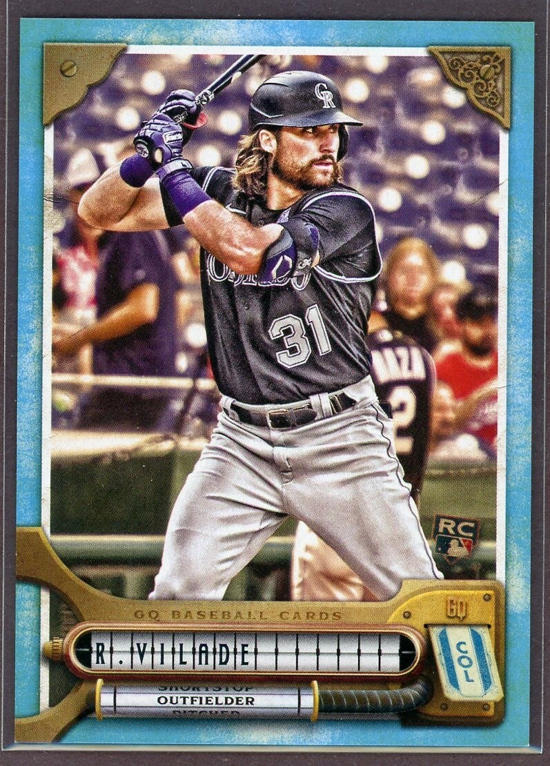2022 Topps Gypsy Queen Ryan Vilade RC #173 Blue /150 - Colorado Rockies 🟣⚫️ (M)
