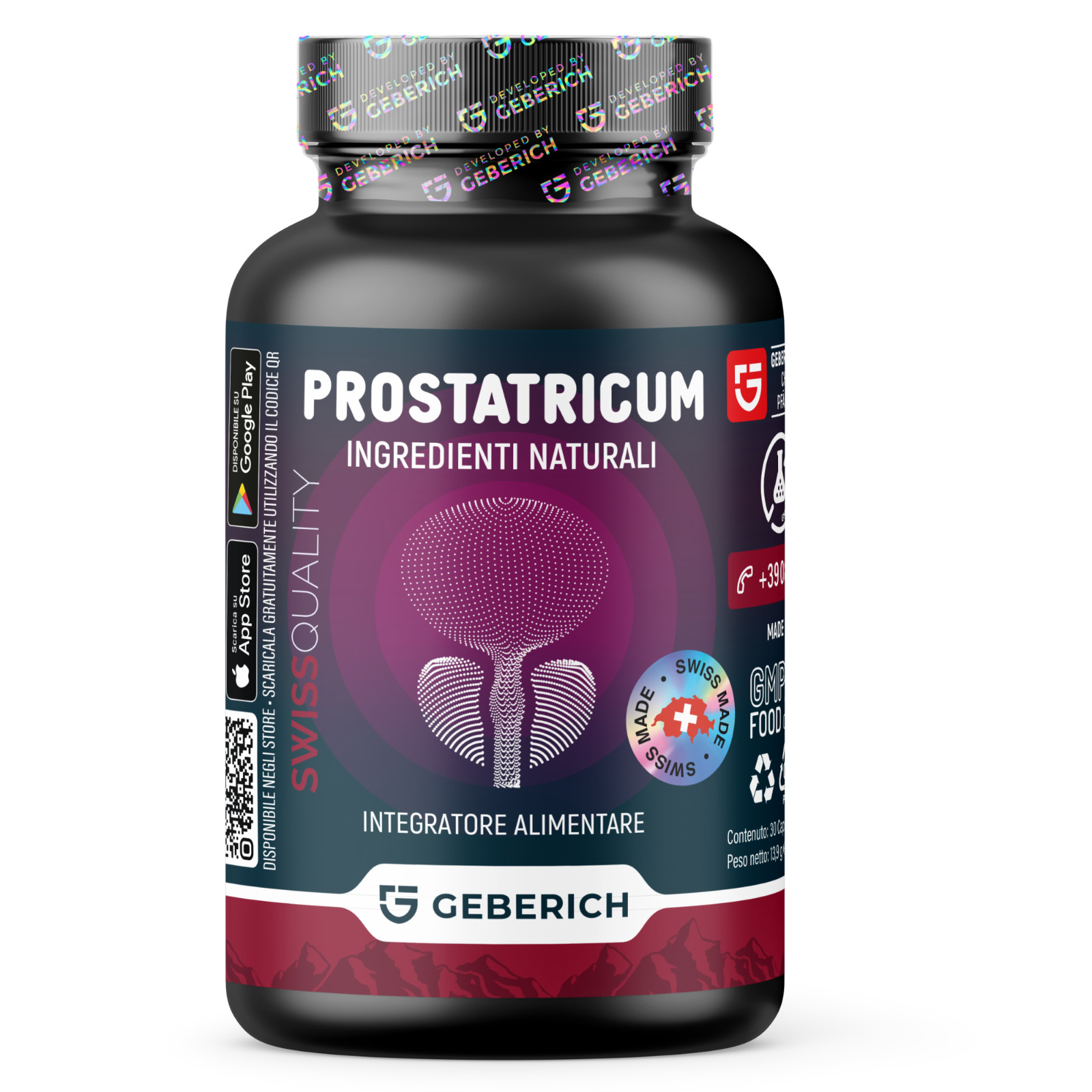 Prostatricum Integratore Naturale Prostata - 30 Capsule Serenoa
