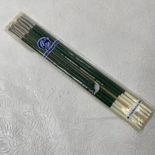 Lot of 6 M. Grumbacher Size 1 Gainsborough 1271-B Artist Paint Brush Long Handle