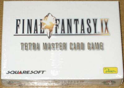 Final Fantasy IX 9 Tetra Master Card Game Squaresoft Limited