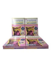 Paper Magic Group Wild Animal Neon Valentines Card W Magnets 16 Ct Ea 4 Boxes 64