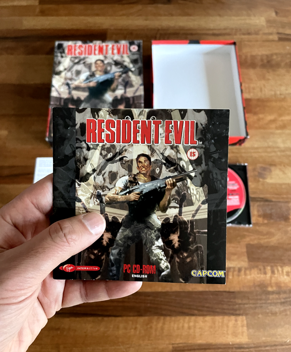 Big Box Game - RESIDENT EVIL PC CD-ROM - Capcom Survival Horror