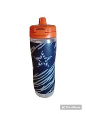 NEW Gatorade GX Dallas Cowboys 30 oz Blue Marble Non-Slip Squeeze Water Bottle