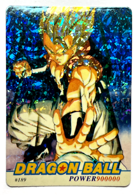 1997 DRAGON BALL Z Card #189 GOGETA SSJ VTG Foil Variant | eBay