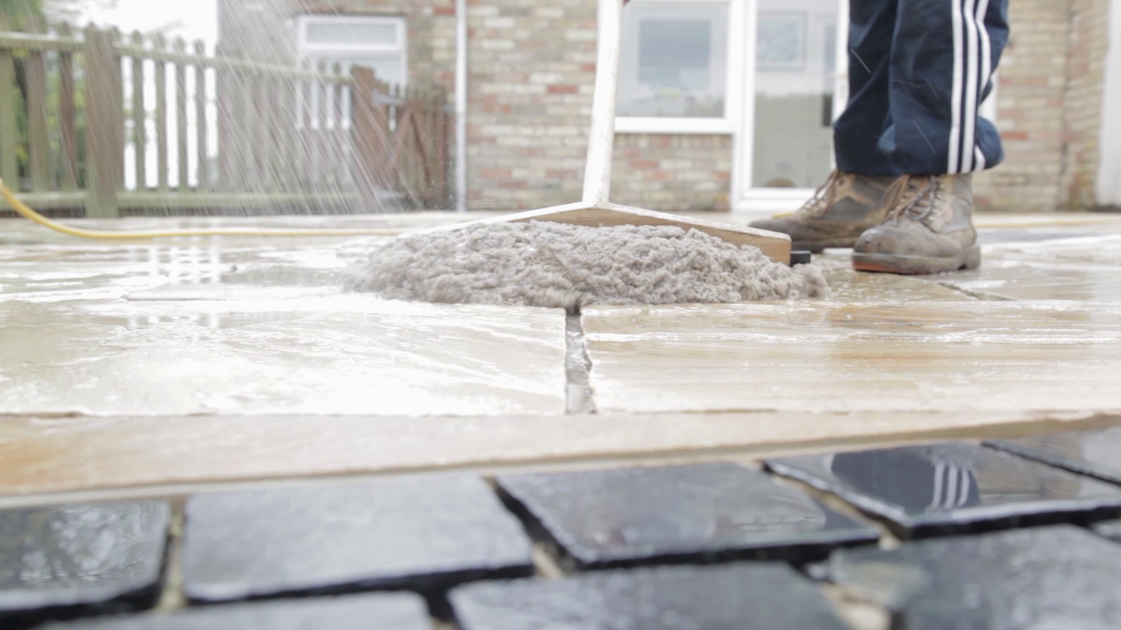 PAVING GROUT Buff Jointing compound 12.5 Kg EASY Joint Paving Mortar eBay