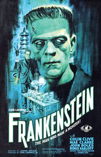 Frankenstein Carl Laemmle Boris Karloff Alternate Movie Poster 11x17 Glossy