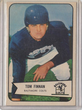 1954 Bowman #97B Tom Finnan COR RC NRMT Set Break