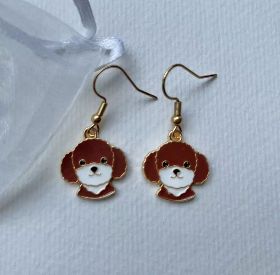 Cockapoo earrings clearance