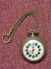 OROLOGIO DA TASCA ROSKOPF ECHAPPEMENT CIPOLLA TASCHINO ANTICO VINTAGE D'EPOCA 
