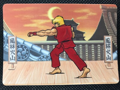 Ken Street Fighter 2 Barcode Battler Action Kartenspiel Japanisch CAPCOM EPOCH