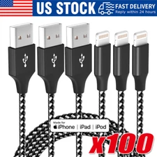 Fast Charger Cable Heavy Duty For iPhone 13 12 11 X XR 8 Charging Cord Wholesale