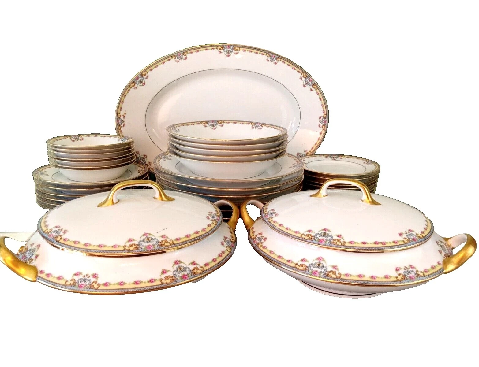 Сервисные наборы обедов из фарфора Limoges