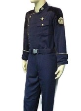BATTLESTAR GALACTICA SENIOR OFFICER DUTY BLUES ADMIRAL UNIFORM KOSTÜM