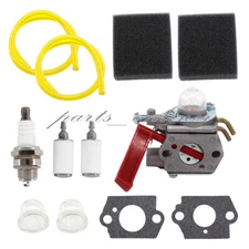 Carburetor Air Filter For Homelite SX135 UT-20601 String Trimmer Part Fuel Line