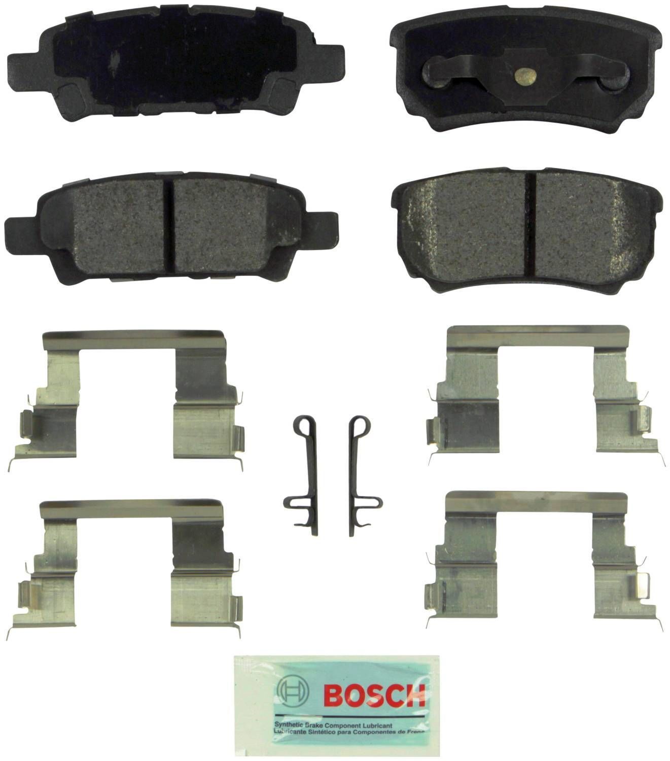 Bosch BE1037H Premium Disc Brake Pad Set for Reliable Stopping Power