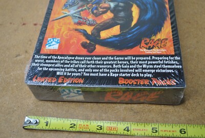 rage ccg booster box RAGE CCG Legacy of the Tribes Sealed Booster Box! Super Rare Item! Come  Strong!