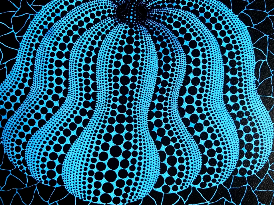 Yayoi Kusama Lithographie Mori Art Museum COA Original Nummeriert ( Jeff Koons ) - Bild 4 von 4