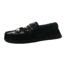 Charter Club Women's Dorenda Moccasin Slippers Navy Blue Size 8